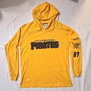 Pirates Victorias Secret PINK L/S Yellow Hoodie Medium Skenes McCutchen Reynolds